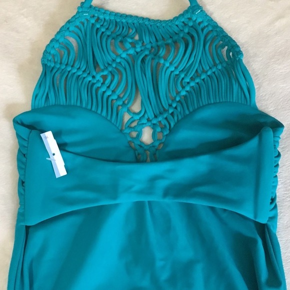 Mikoh Moorea Turquoise One Piece Swimsuit - Picture 4 of 7